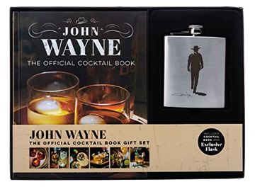 portada John Wayne: The Official Cocktail Book Gift set 
