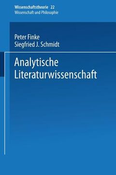 portada Analytische Literaturwissenschaft (en Alemán)