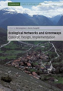 portada Ecological Networks and Greenways Paperback: Concept, Design, Implementation (Cambridge Studies in Landscape Ecology) (en Inglés)