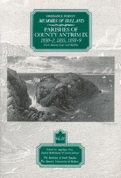 portada ordnance survey memoirs of ireland: vol. 24: parishes of county antrim ix: 1830-2, 1835, 1838-9 (en Inglés)