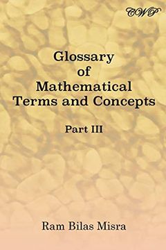 portada Glossary of Mathematical Terms and Concepts (Part Iii) (Mathematics) (en Inglés)