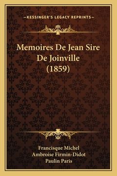 portada Memoires De Jean Sire De Joinville (1859) (en Francés)