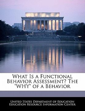 portada what is a functional behavior assessment? the "why" of a behavior