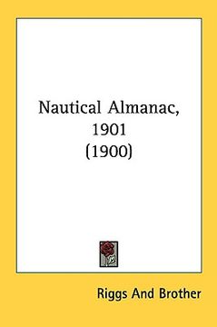 portada nautical almanac, 1901 (1900) (en Inglés)