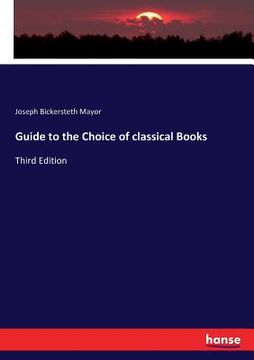 portada Guide to the Choice of classical Books: Third Edition