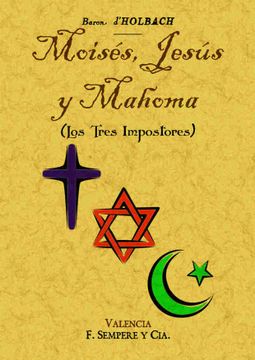 portada Moises, Jesus y Mahoma (Los Tres Impostores) (in Spanish)