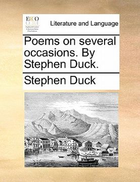 portada poems on several occasions. by stephen duck. (in English)