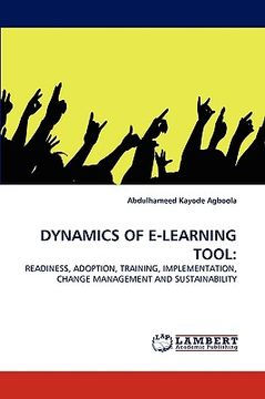 portada dynamics of e-learning tool (en Inglés)
