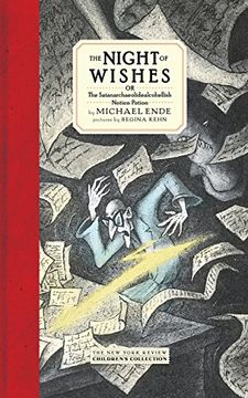 portada The Night of Wishes: Or the Satanarchaeolidealcohellish Notion Potion (Nyrb Childrens Collections) 