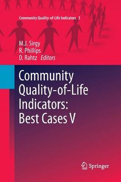 portada Community Quality-Of-Life Indicators: Best Cases V (en Inglés)