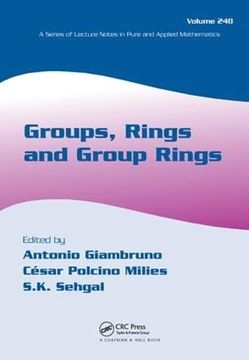 portada Groups, Rings and Group Rings (en Inglés)