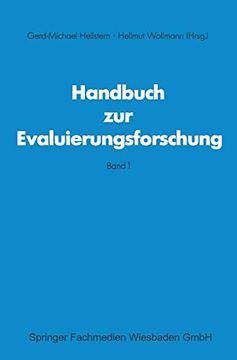 portada Handbuch zur Evaluierungsforschung: Band 1: Volume 1 (Schriften des Zentralinstituts für sozialwiss. Forschung der FU Berlin)