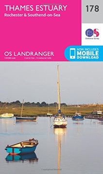 portada Thames Estuary, Rochester & Southend-on-Sea 1 : 50 000 (OS Landranger Map)