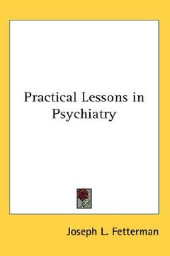 portada practical lessons in psychiatry