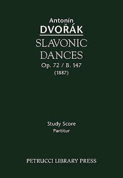 portada slavonic dances, op. 72 / b. 147 - study score (en Inglés)