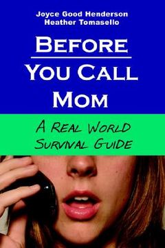 portada before you call mom (en Inglés)