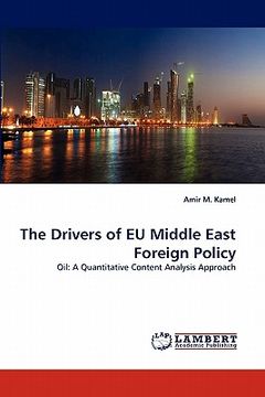 portada the drivers of eu middle east foreign policy (en Inglés)