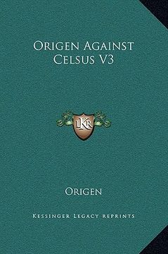 portada origen against celsus v3 (en Inglés)