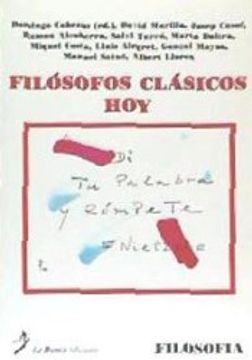 portada Filósofos Clásicos hoy