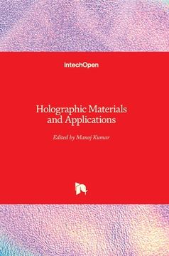 portada Holographic Materials and Applications (en Inglés)