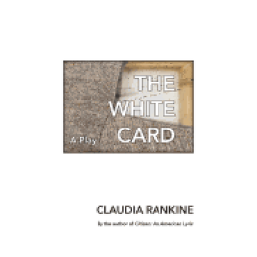 portada The White Card: A Play (en Inglés)