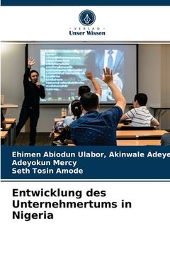 portada Entwicklung des Unternehmertums in Nigeria (in German)