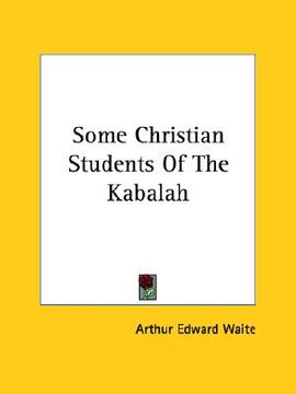 portada some christian students of the kabalah (en Inglés)