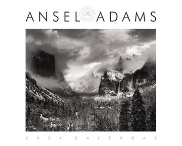 portada Ansel Adams 2024 Wall Calendar: Authorized Edition: 13-Month Nature Photography Collection (Monthly Calendar) (in English)