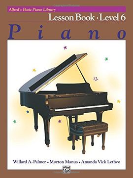 portada Alfred's Basic Piano Library Lesson Book, bk 6 (en Inglés)