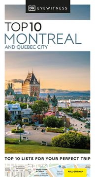 portada Eyewitness top 10 Montreal and Quebec City (Pocket Travel Guide) (en Inglés)