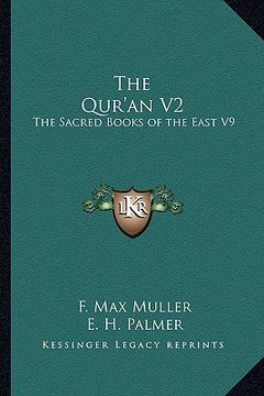 portada the qur'an v2: the sacred books of the east v9 (en Inglés)