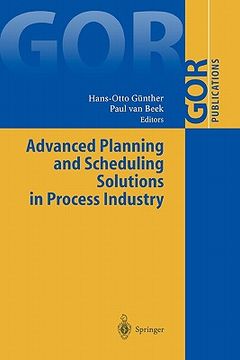 portada advanced planning and scheduling solutions in process industry (in English)