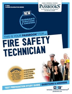 portada Fire Safety Technician (C-3243): Passbooks Study Guide Volume 3243 (en Inglés)