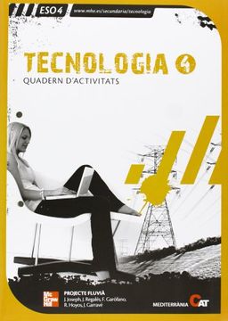 portada CUTX Tecnologia. 4t. ESO. Quadern de l'alumne (en Catalá)