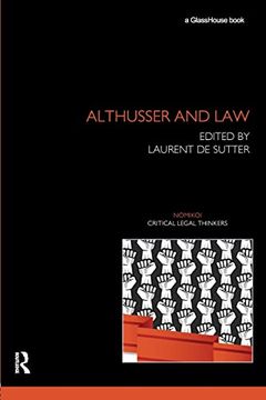 portada Althusser and law (en Inglés)