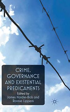 portada Crime, Governance and Existential Predicaments (en Inglés)