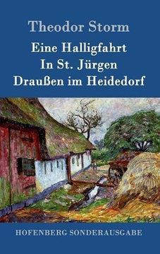 portada Eine Halligfahrt / In St. Jurgen / Drauen Im Heidedorf (German Edition)