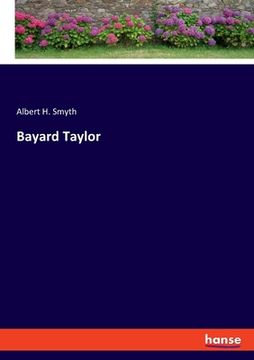 portada Bayard Taylor (en Inglés)