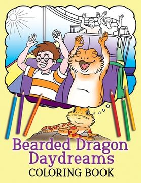 portada Bearded Dragon Daydreams Coloring Book (in English)