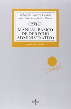 portada Manual Básico De Derecho Administrativo (derecho - Biblioteca Universitaria De Editorial Tecnos)