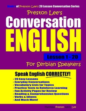 portada Preston Lee's Conversation English For Serbian Speakers Lesson 1 - 20 (en Inglés)