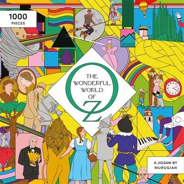 portada The Wonderful World of oz 1000 Piece Puzzle: A Movie Jigsaw Puzzle (en Inglés)