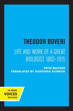 portada Theodor Boveri: Life and Work of a Great Biologist (in English)