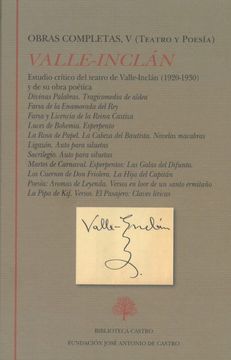 portada Ramón del Valle-Inclán. Obras Completas v (Teatro y Poesía)