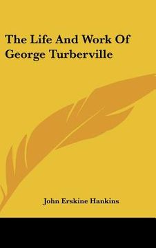 portada the life and work of george turberville (in English)