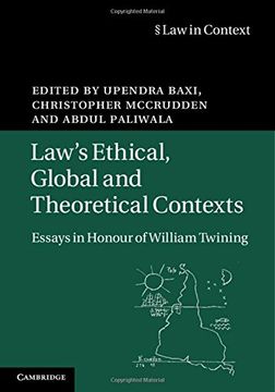 portada Law's Ethical, Global and Theoretical Contexts (Law in Context) (en Inglés)