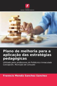 portada Plano de Melhoria Para a Aplicação das Estratégias Pedagógicas (in Portuguese)