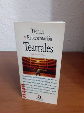 portada Tecnica y Representacion Teatrales