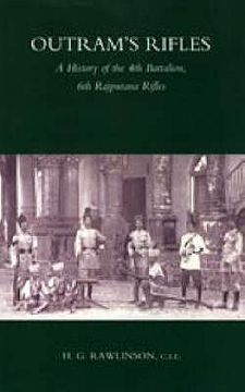 portada Outram's Rifles: A History of the 4th Battalion 6th Rajputana Rifles (in English)