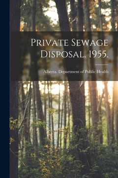 portada Private Sewage Disposal. 1955.